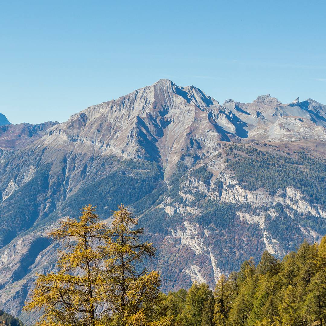 Die Dents du Midi und davor der Grand Chavalard